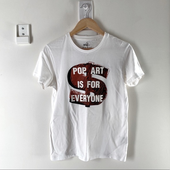 Uniqlo Tops - UNIQLO x Andy Warhol Dollar Sign Tshirt